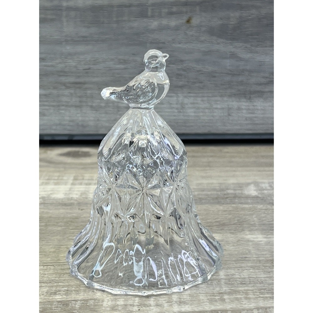 Hofbauer Byrdes Crystal Bird Bell Vintage West Germany